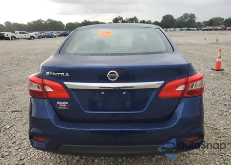 2018 Nissan Sentra S из США, поврежденный, VIN 3N1AB7AP6JY337852